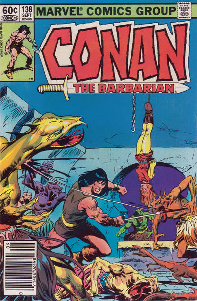 Conan The Barbarian #138 [Newsstand]