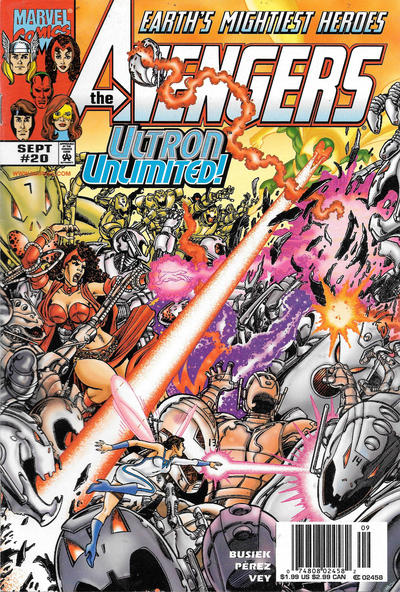 Avengers #20 [Newsstand](1998)-Very Fine (7.5 – 9)