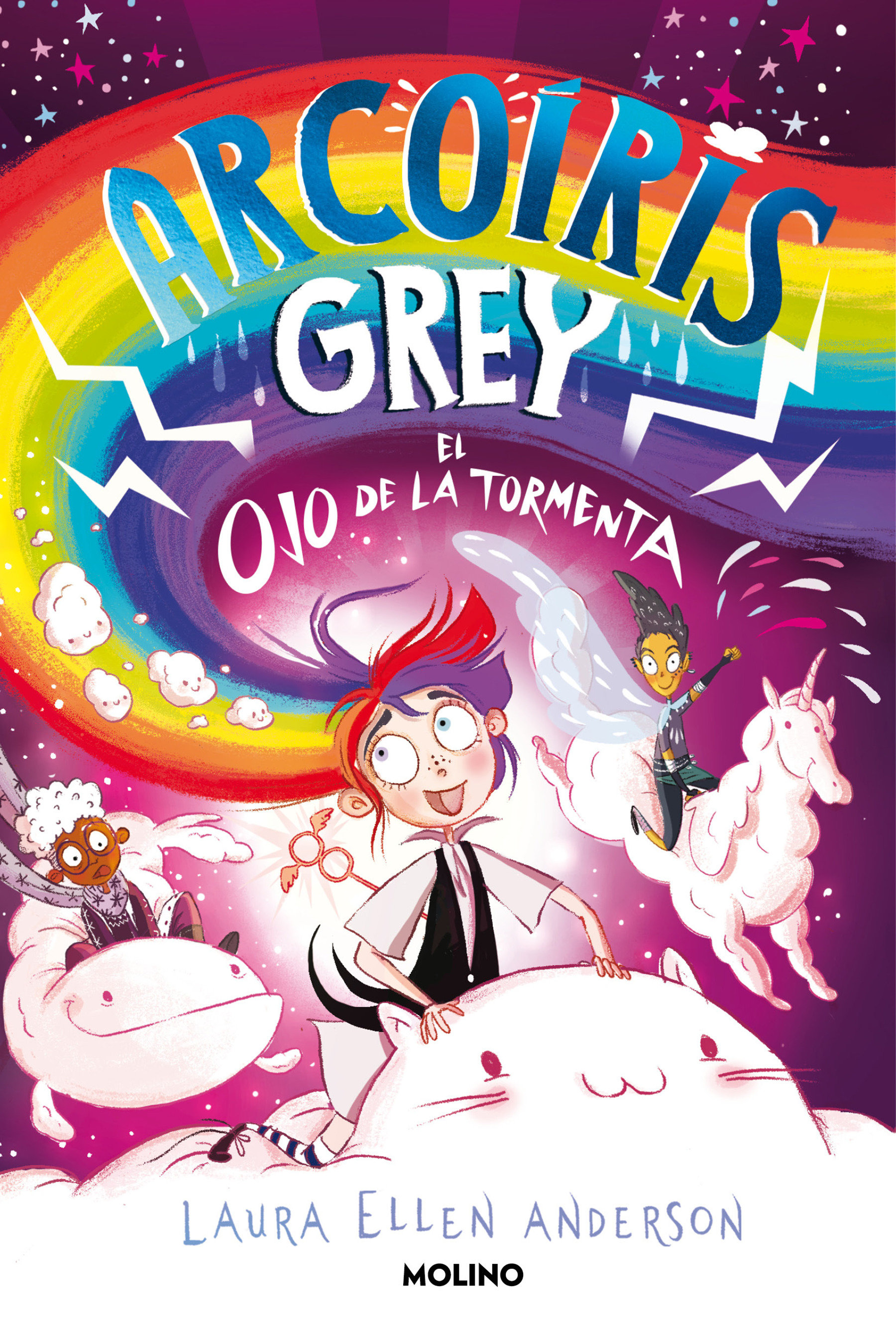 Arcoíris Grey Y El Ojo De La Tormenta / Rainbow Grey: Eye Of The Storm (Hardcover Book)