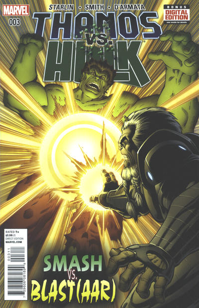 Thanos Vs. Hulk #3 [Direct Edition]-Very Fine (7.5 – 9)