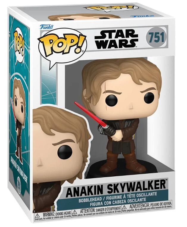 Star Wars: Ahsoka Series 3 Anakin Skywalker with Red Lightsaber Funko Pop! Vinyl Figure #751