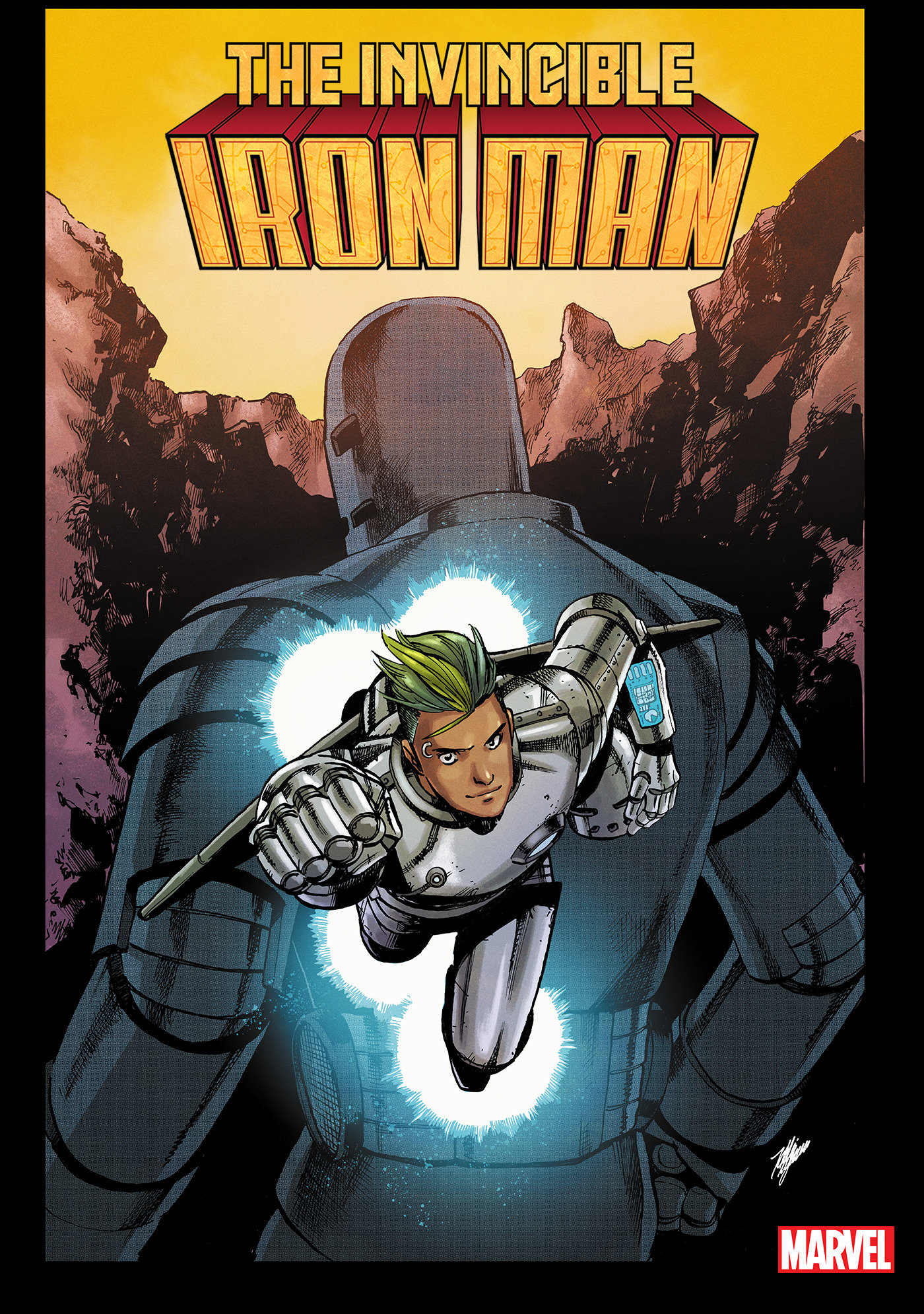 Invincible Iron Man #11 Takeshi Miyazawa New Champions Variant (Fall of the X-Men)