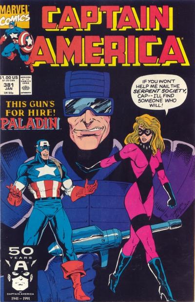 Captain America #381 [Direct]-Very Fine (7.5 – 9)