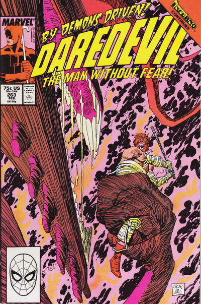 Daredevil #263 [Direct]-Fine (5.5 – 7)