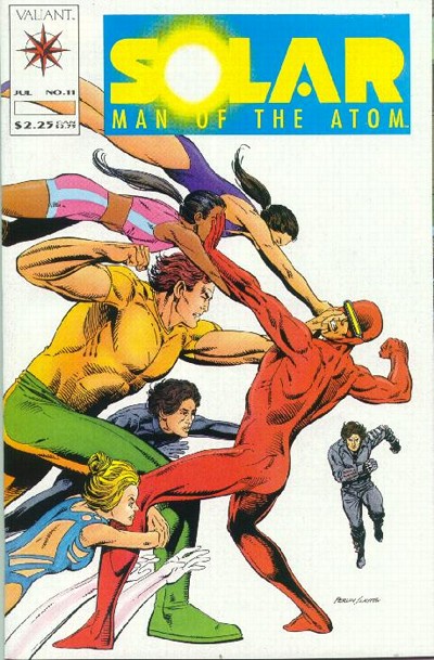 Solar, Man of The Atom #11-Very Fine