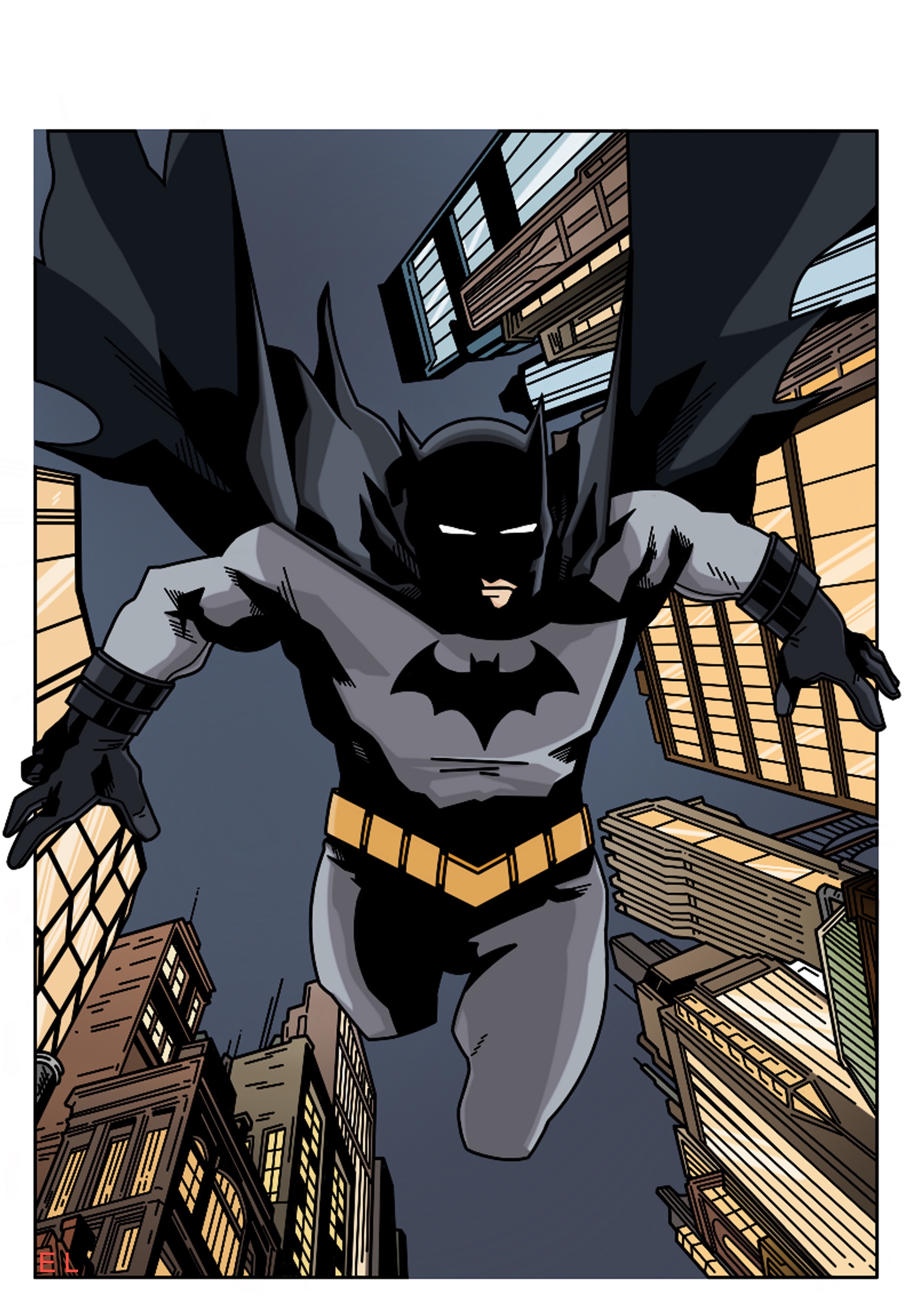 Batman - Ethan Ledesma Print