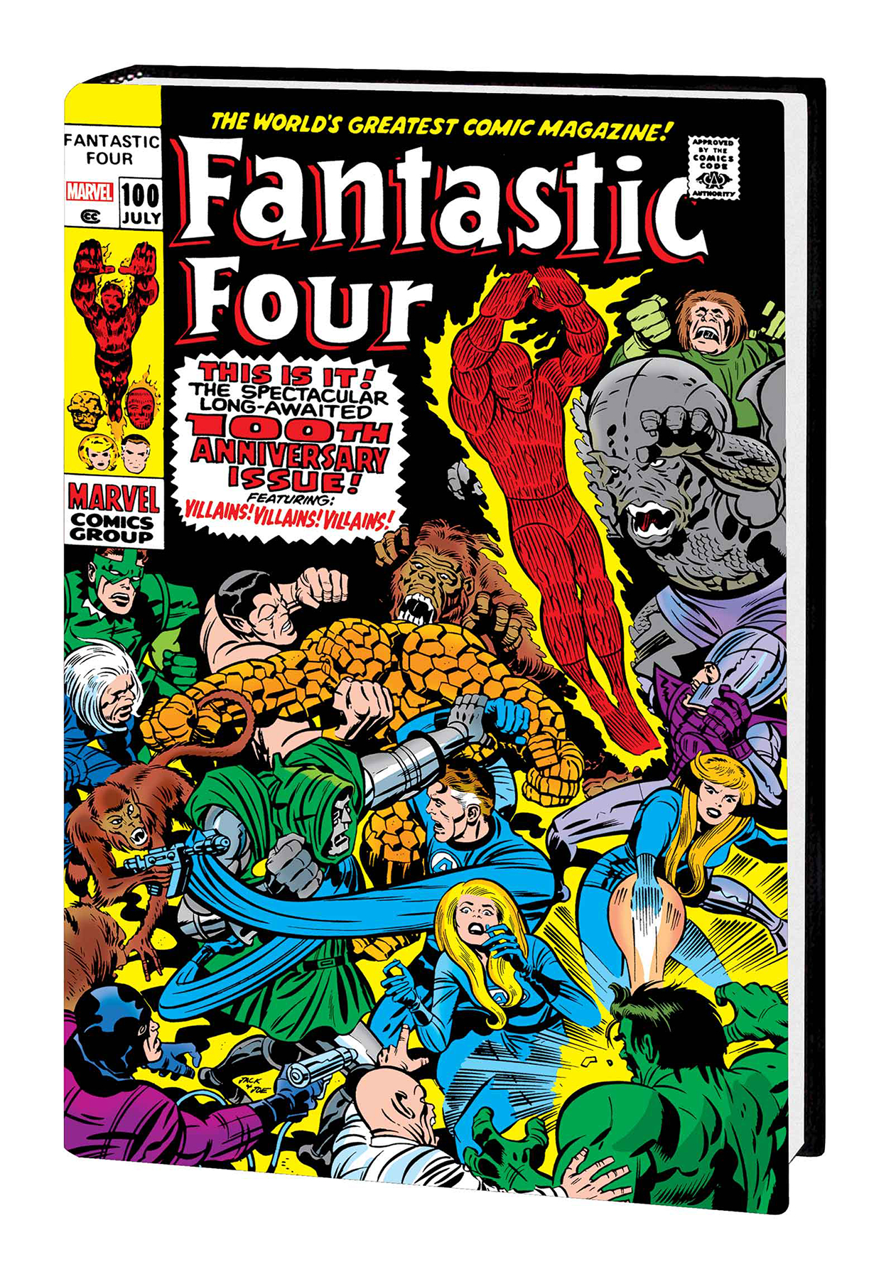 Fantastic Four Omnibus Hardcover Volume 4 Kirby Direct Market Variant