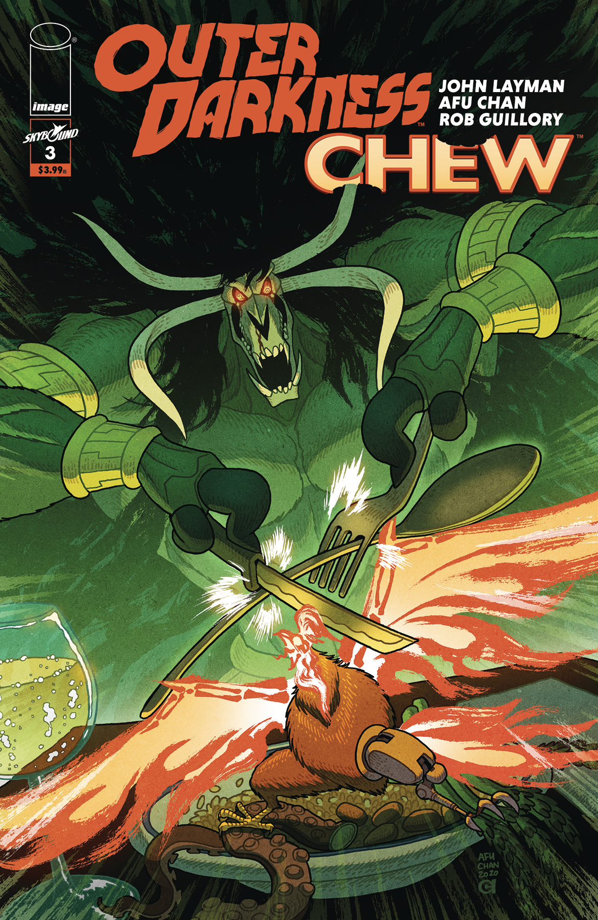 Outer Darkness Chew #3 Cover A Chan (Mature) (Of 3)