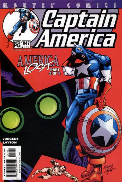 Captain America #47 [Direct Edition]-Near Mint (9.2 - 9.8)