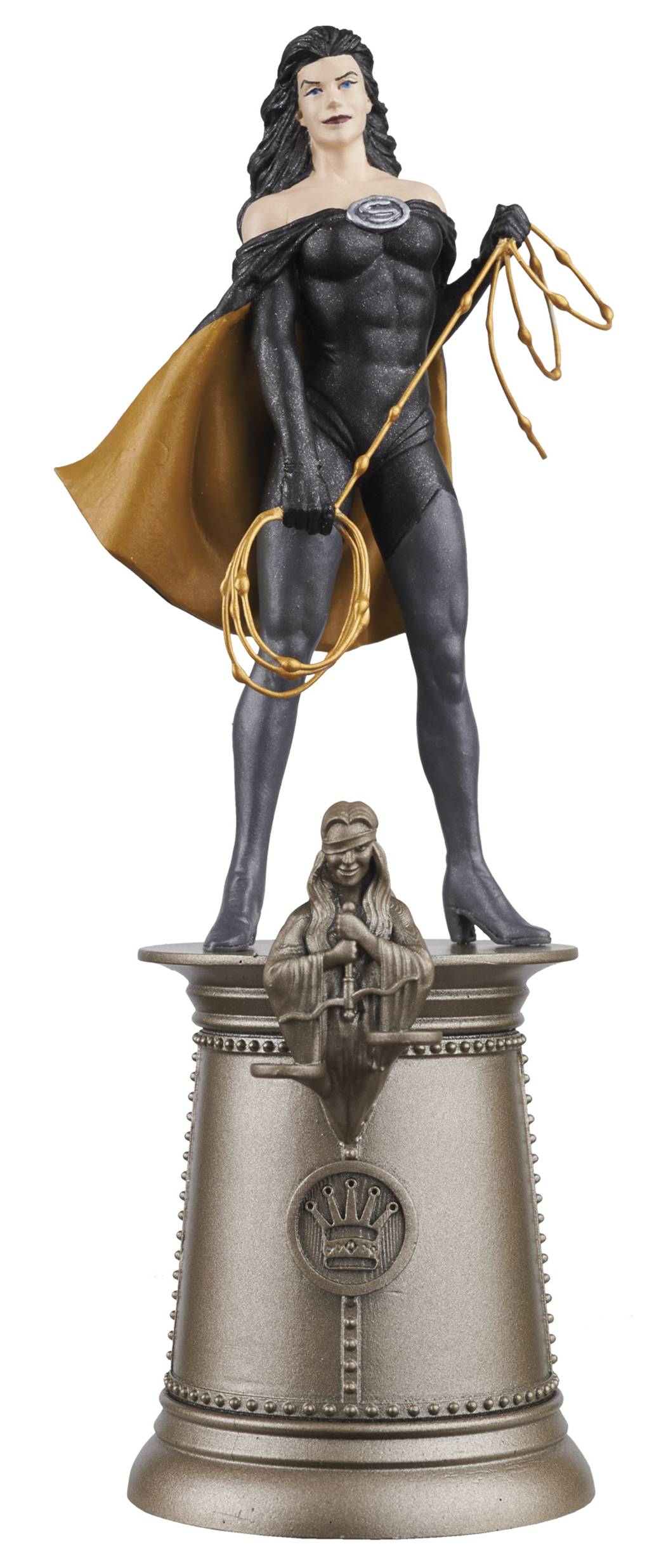 DC Superhero Chess Fig Collected Mag #69 Superwoman Black Queen