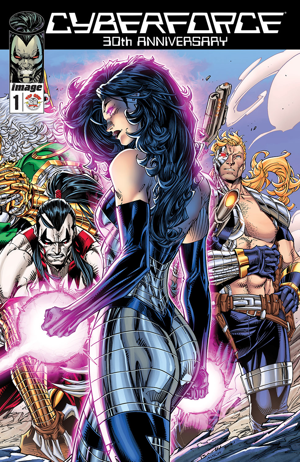 Cyberforce #1 30th Anniversary Edition Cover C Booth (Mature)