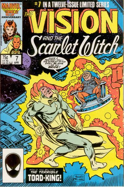 The Vision And The Scarlet Witch #7 [Direct]-Fine (5.5 – 7)