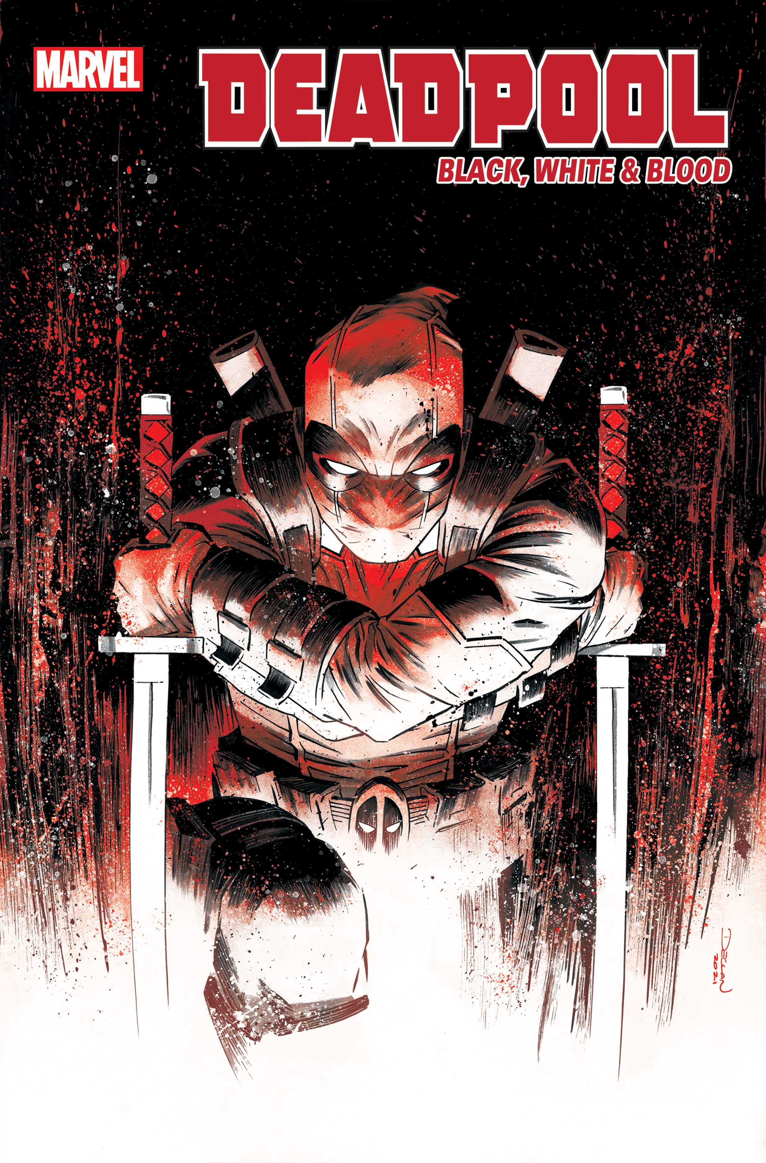 Deadpool Black White Blood #2 (Of 5)