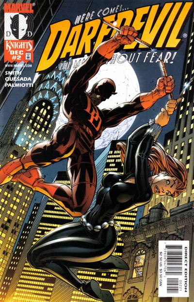 Daredevil #2 (1998) [Campbell Variant]-Fine (5.5 – 7)