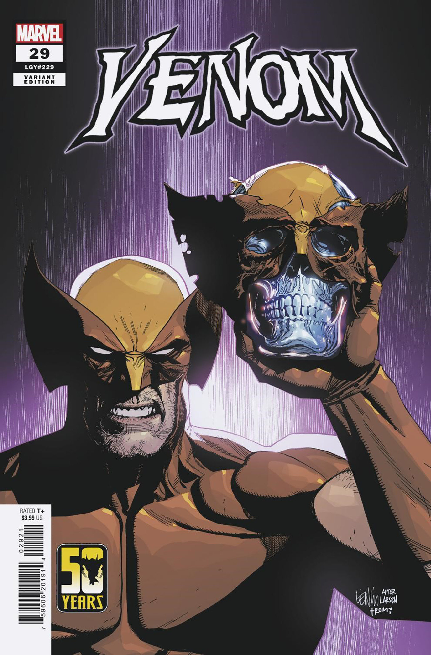 Venom #29 Leinil Yu Wolverine Wolverine Wolverine Variant