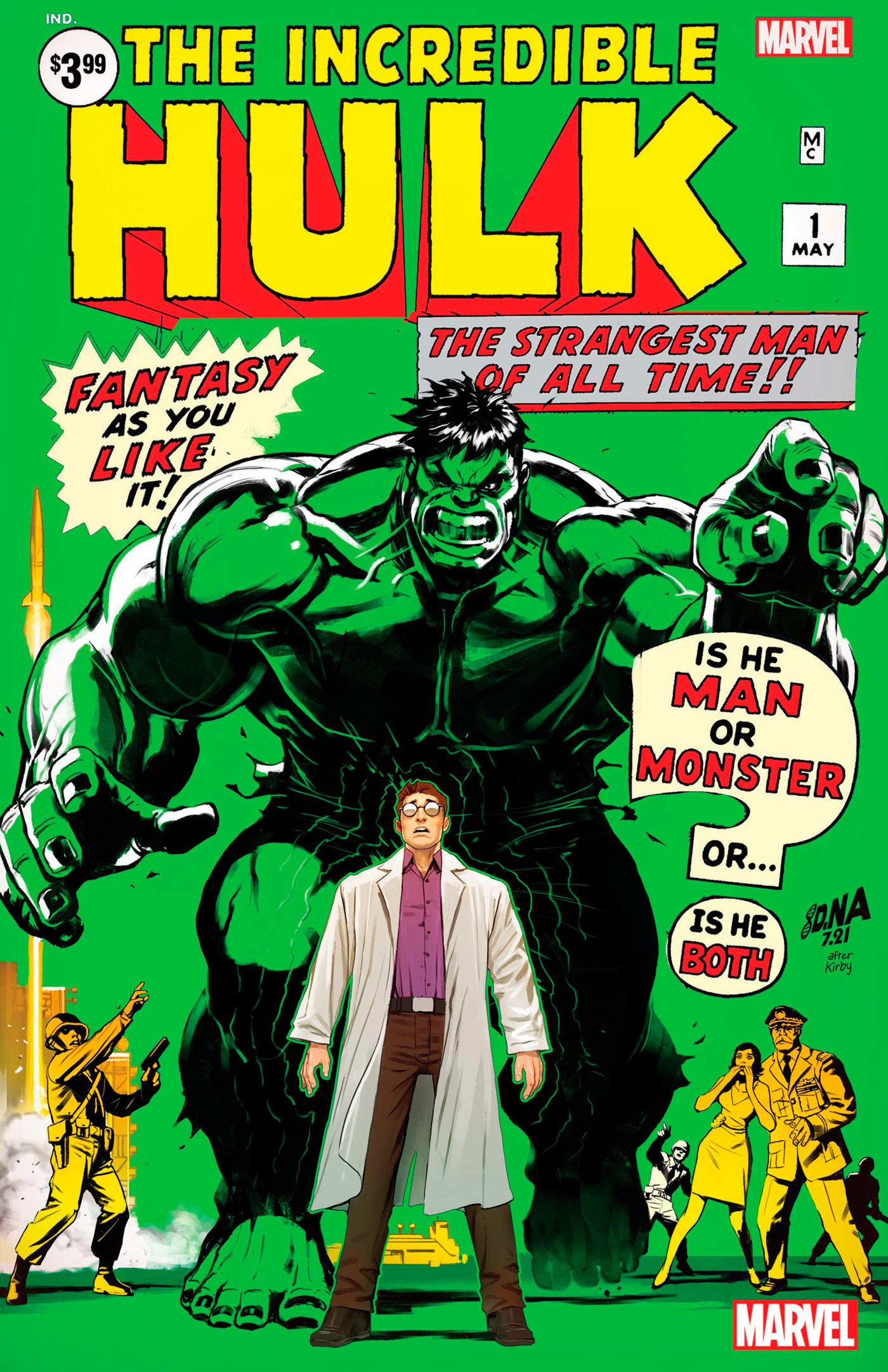 Hulk #3 Nakayama Classic Homage Variant (2022)
