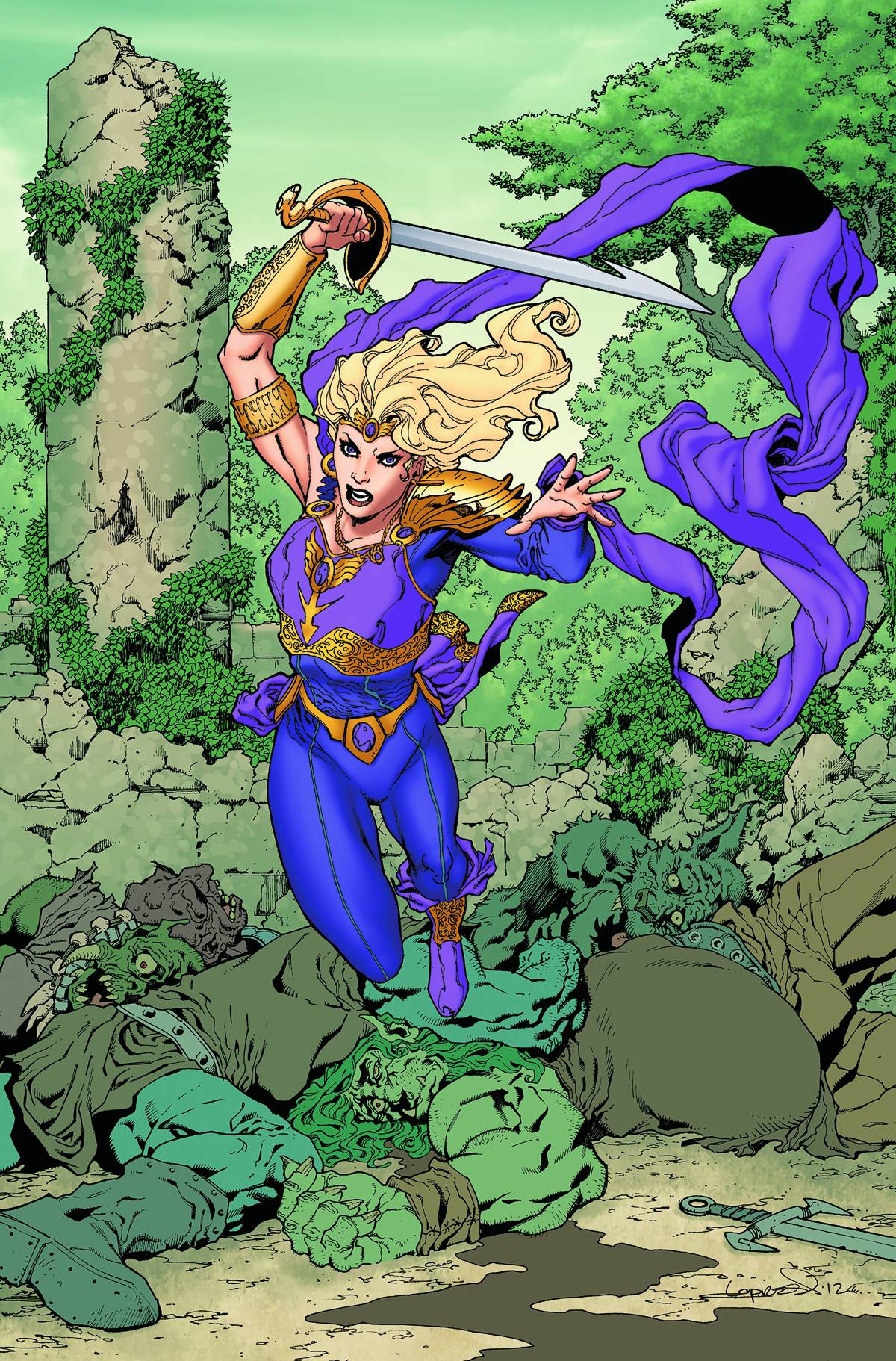 Sword of Sorcery Graphic Novel Volume 1 Amethyst (New 52)