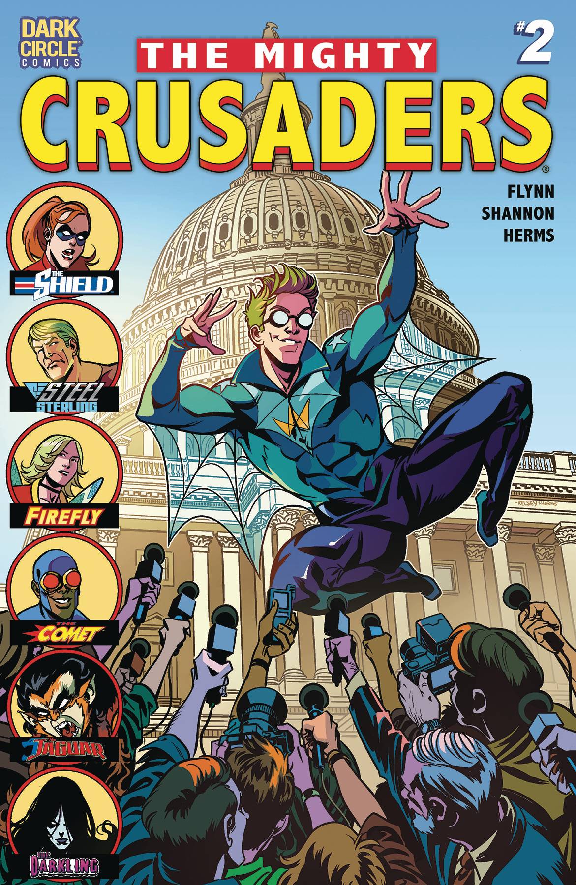 Mighty Crusaders #2 Cover A Shannon