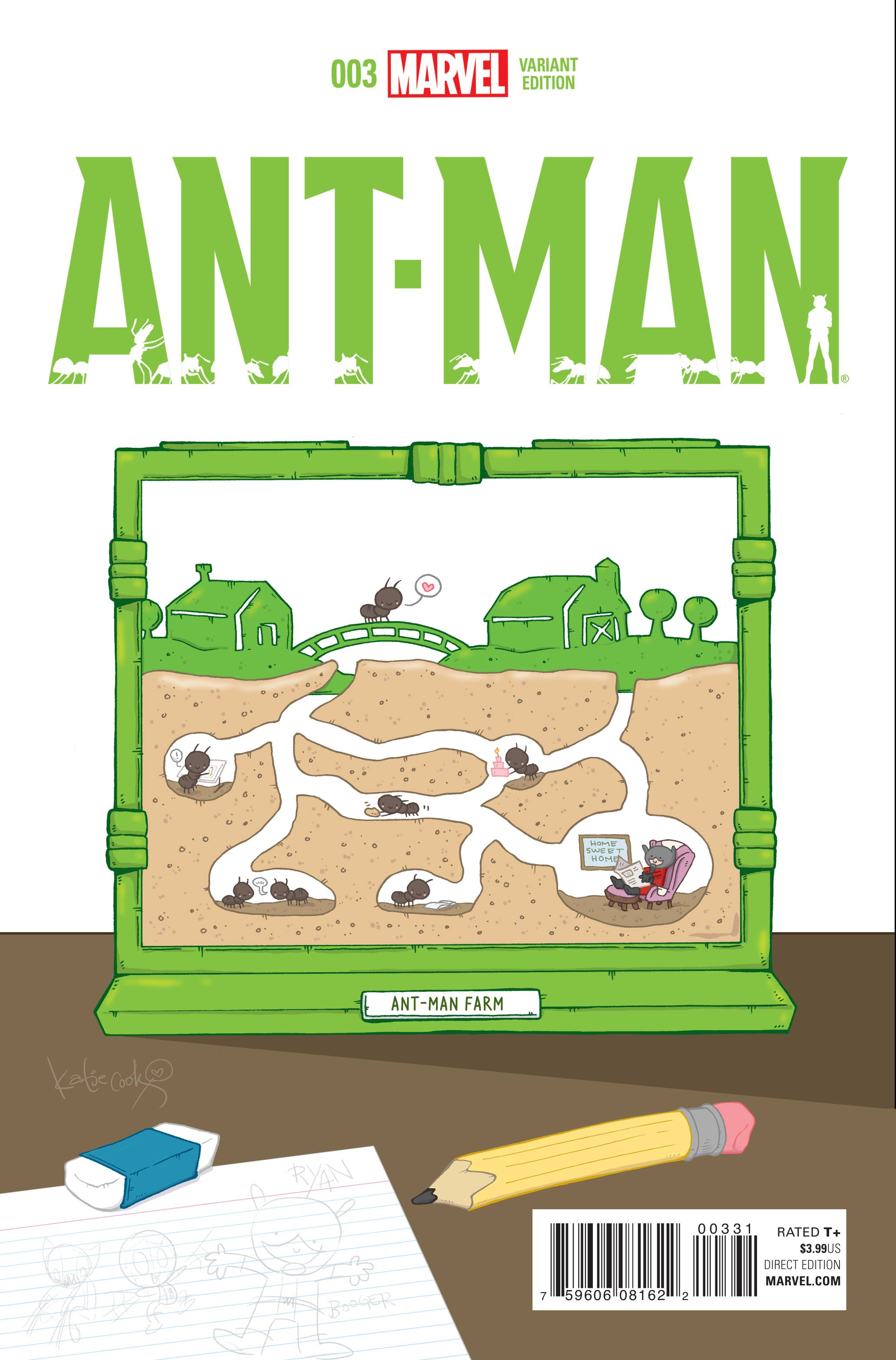 Ant-Man #3 (Cook Wom Variant) (2015)