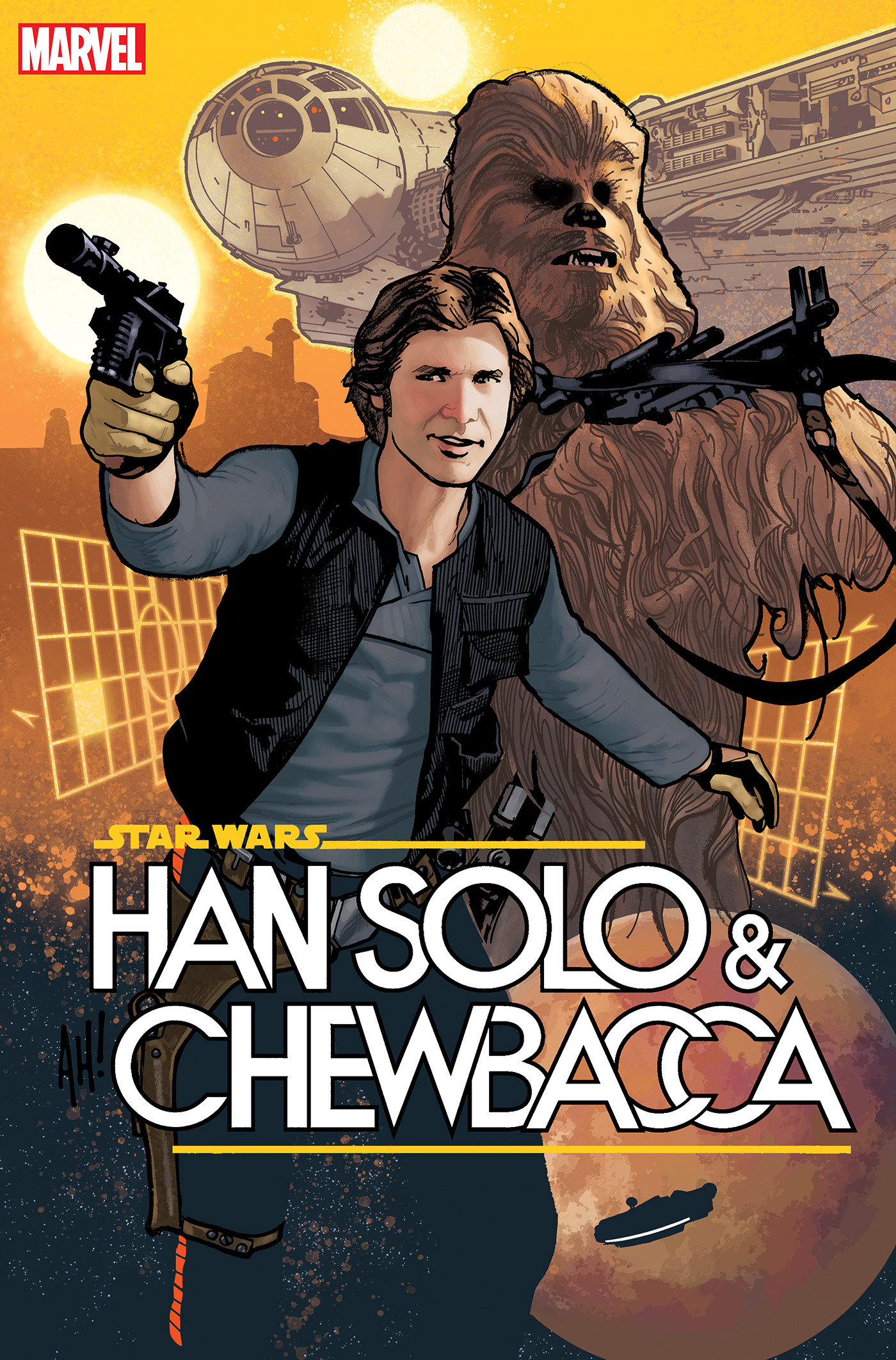 Star Wars Han Solo & Chewbacca #1 Hughes Variant