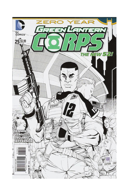 Green Lantern Corps #25 1 for 25 Incentive Bernard Chang (2011)