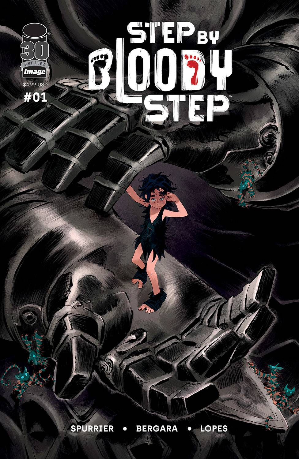 Step by Bloody Step #1 Cover A Bergara (Of 4)