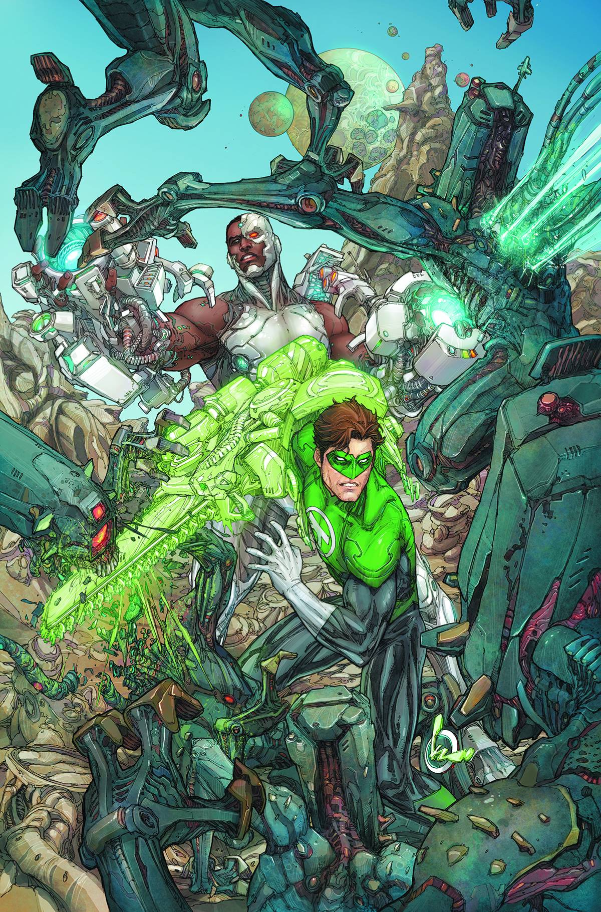 Cyborg #3 Green Lantern 75 Variant Edition