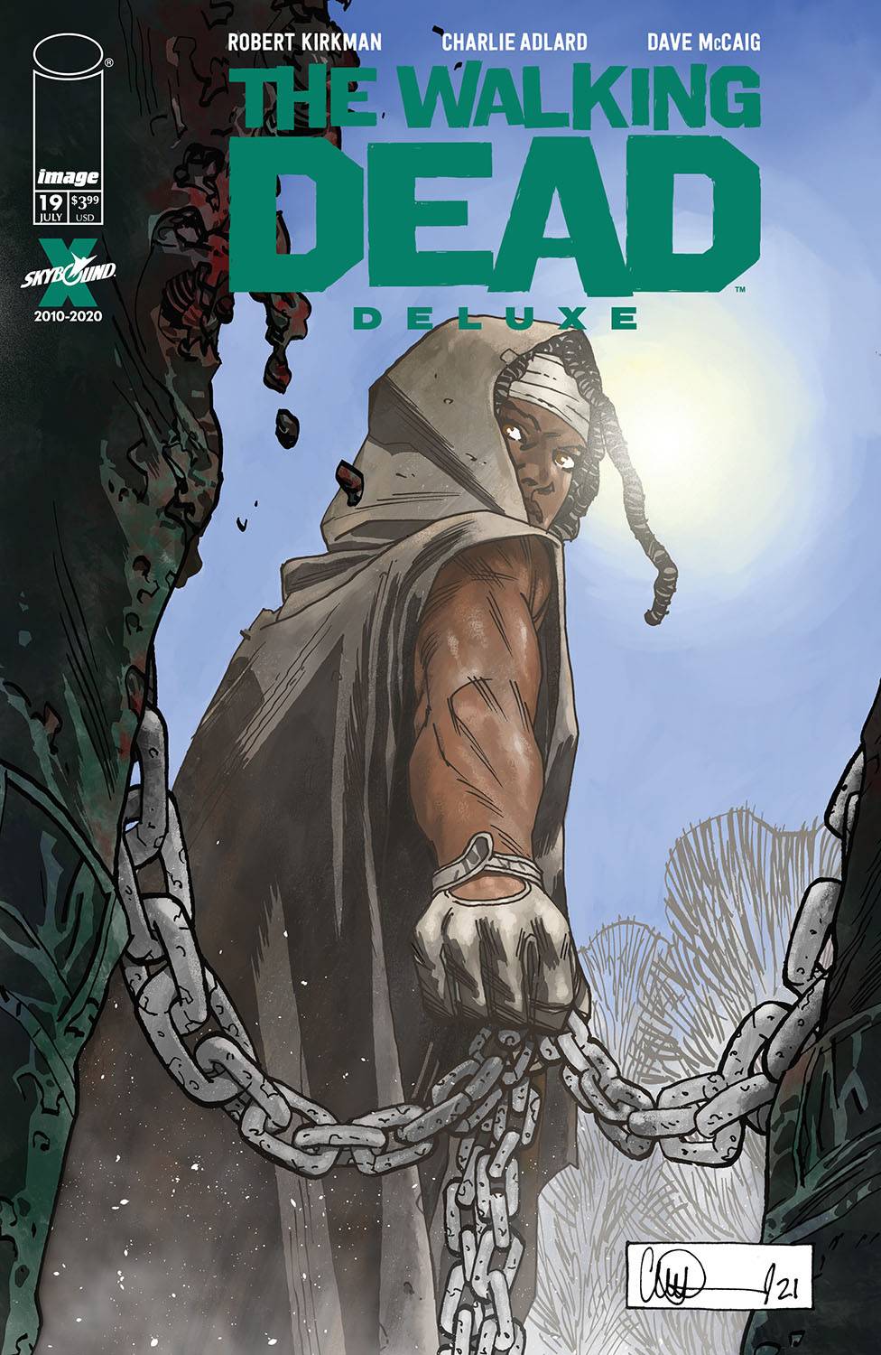 Walking Dead Deluxe #19 Cover E Adlard (Mature)