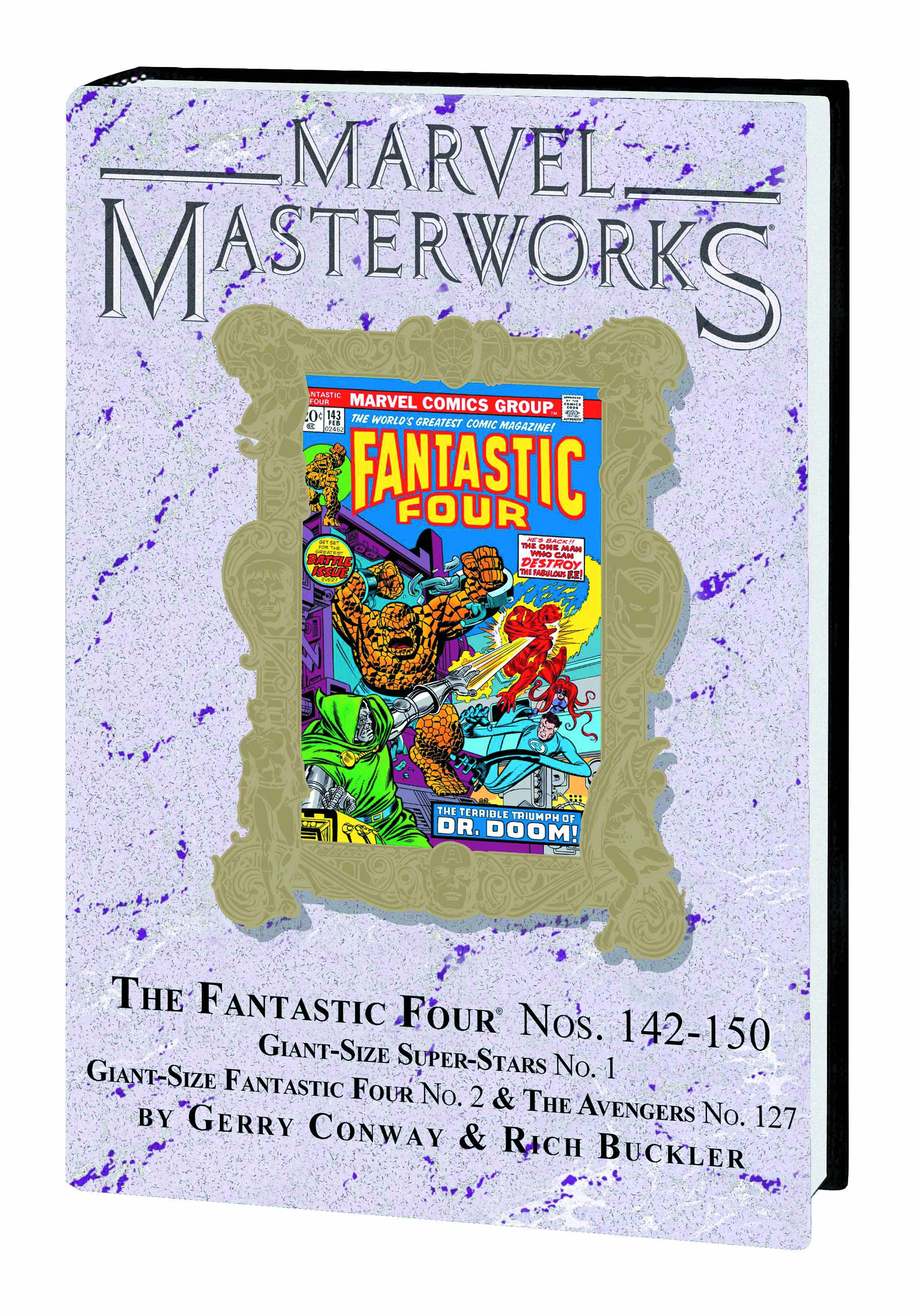 Marvel Masterworks Fantastic Four Hardcover Volume 14 Direct Market Edition Edition 188