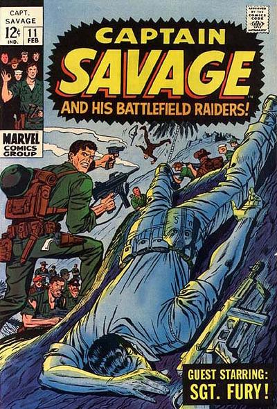 Capt. Savage And His Leatherneck Raiders #11 - Vf/Nm