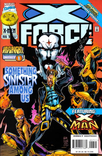 X-Force #57 [Direct Edition]-Near Mint (9.2 - 9.8)