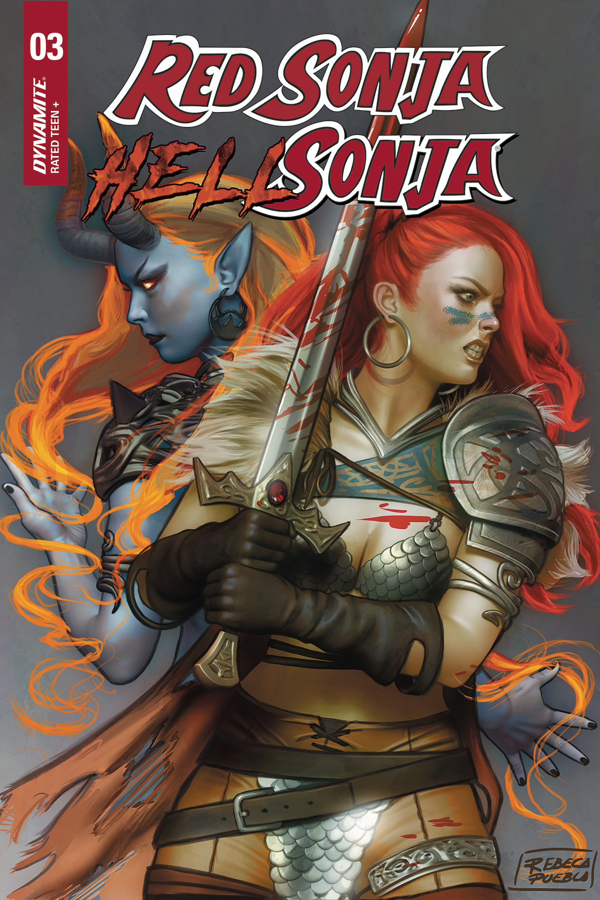 Red Sonja Hell Sonja #3 Cover D Puebla