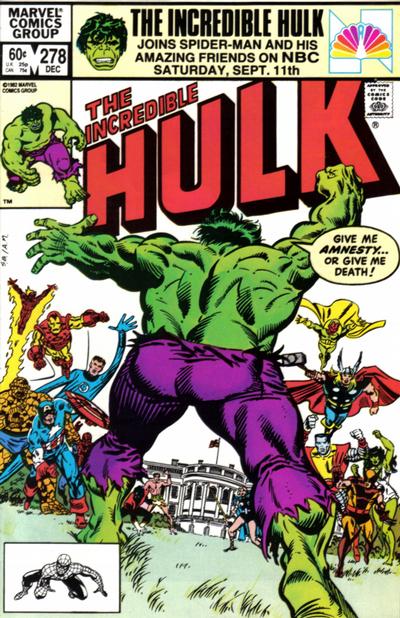 Incredible Hulk #278 [Direct]