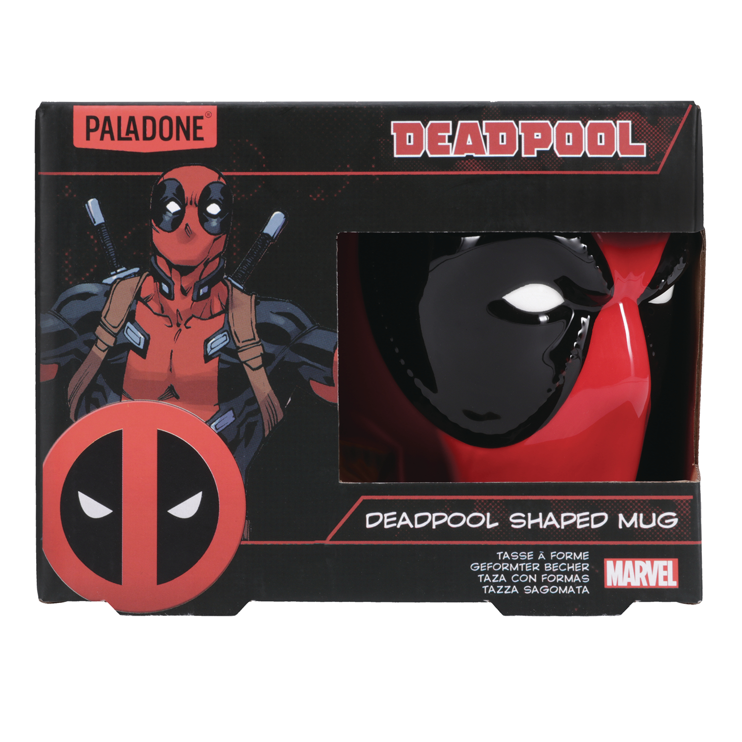 Deadpool Shaped Mug Plastic Free