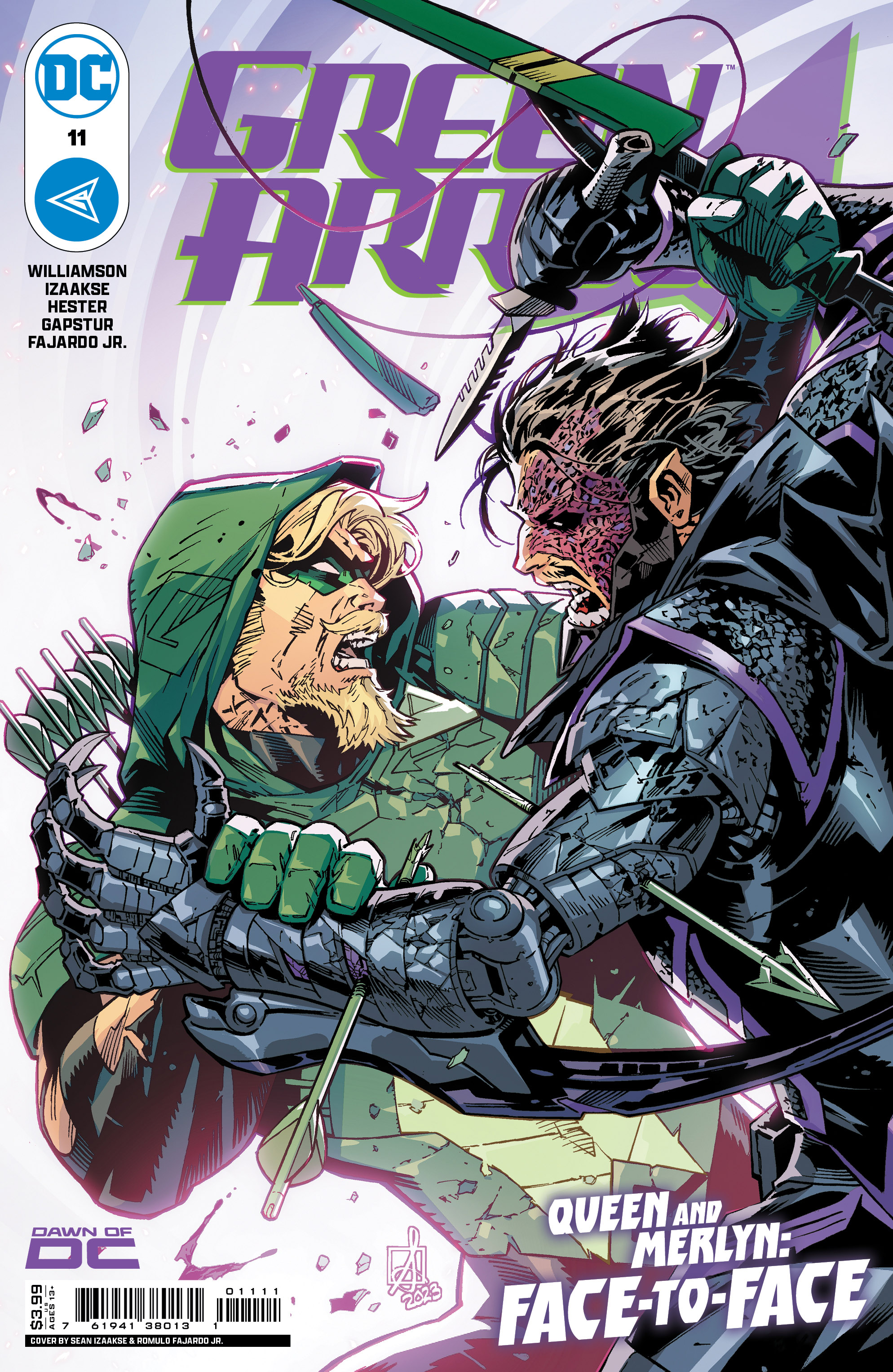 Green Arrow #11 Cover A Sean Izaakse