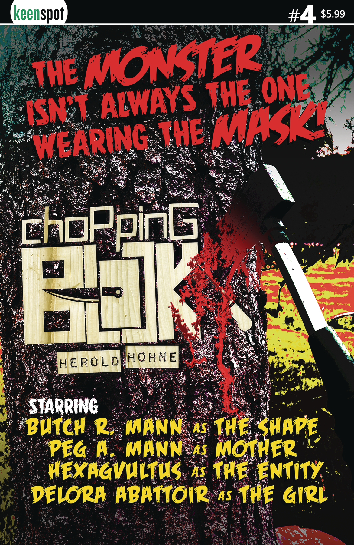 Chopping Block #4 Cover C B-Movie Poster