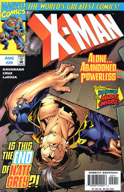 X-Man #29 [Direct Edition]-Very Fine (7.5 – 9)