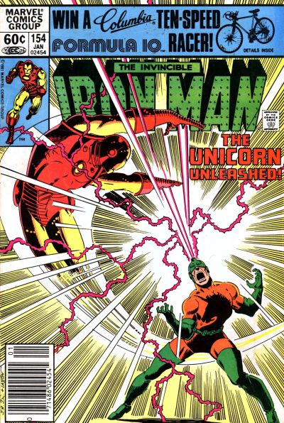 Iron Man #154 [Newsstand]-Very Fine (7.5 – 9)