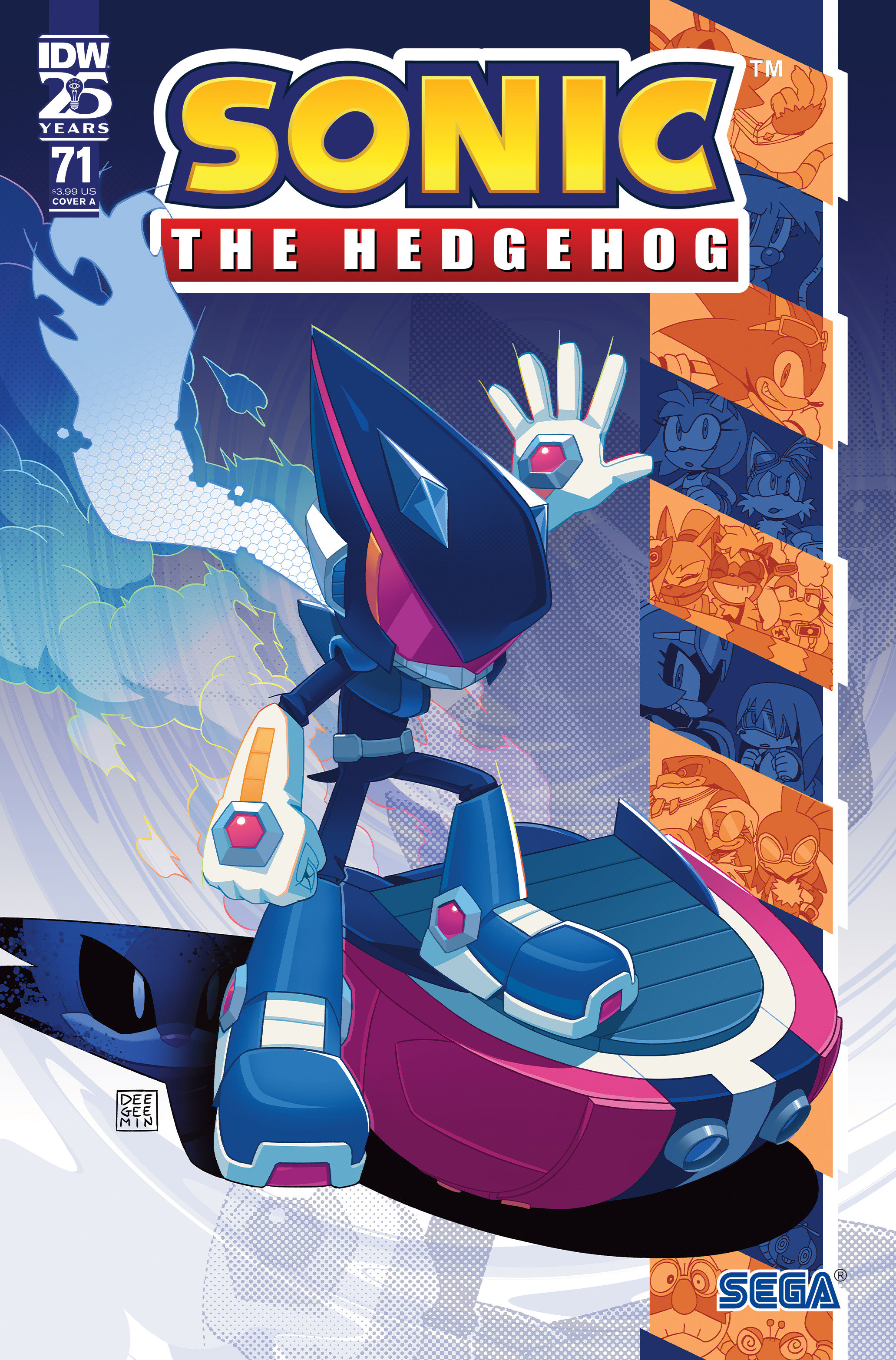 Sonic the Hedgehog #71 Cover A Kim