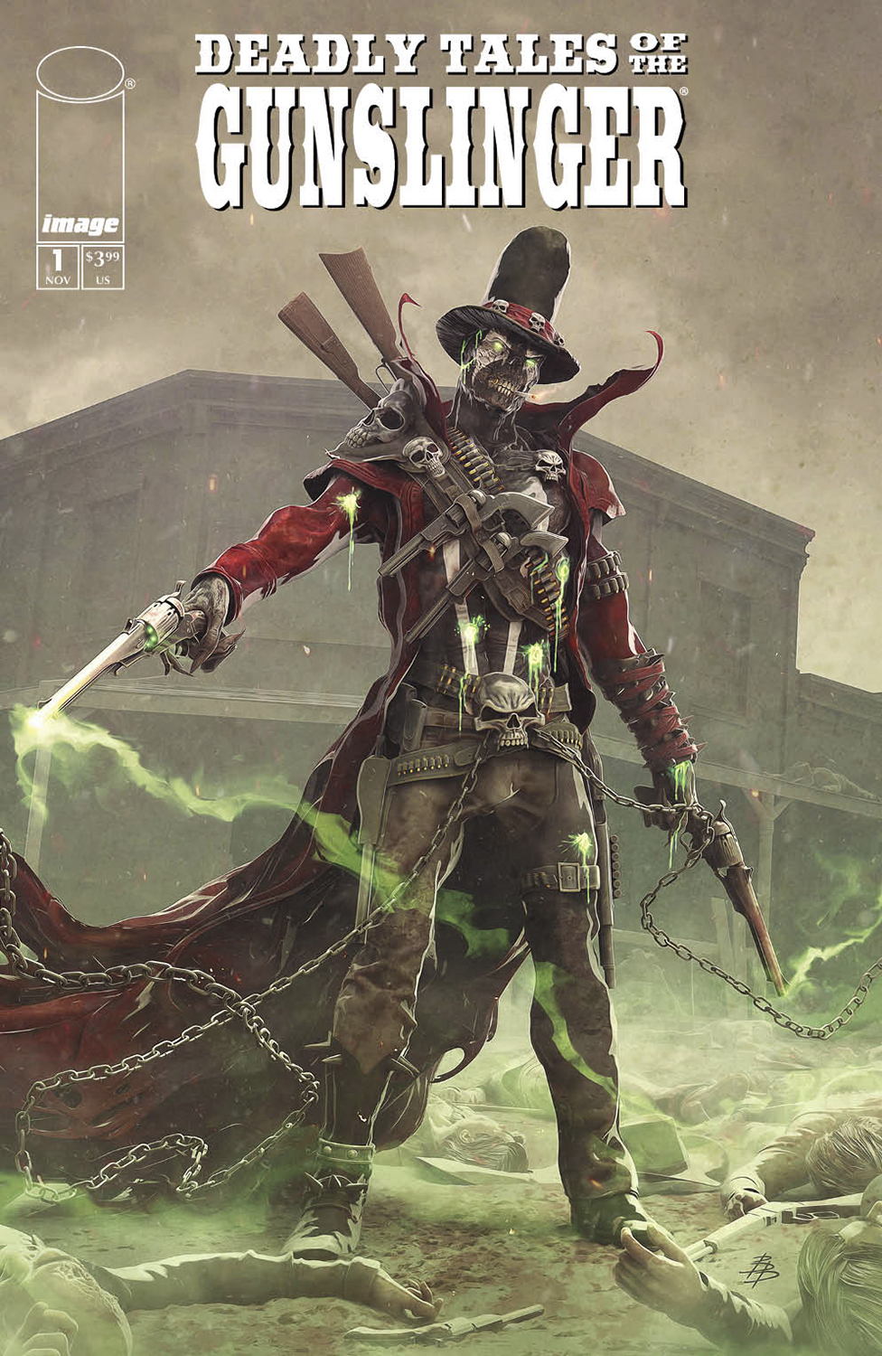 Deadly Tales of the Gunslinger Spawn #1 Cover B Bjorn Barends Variant