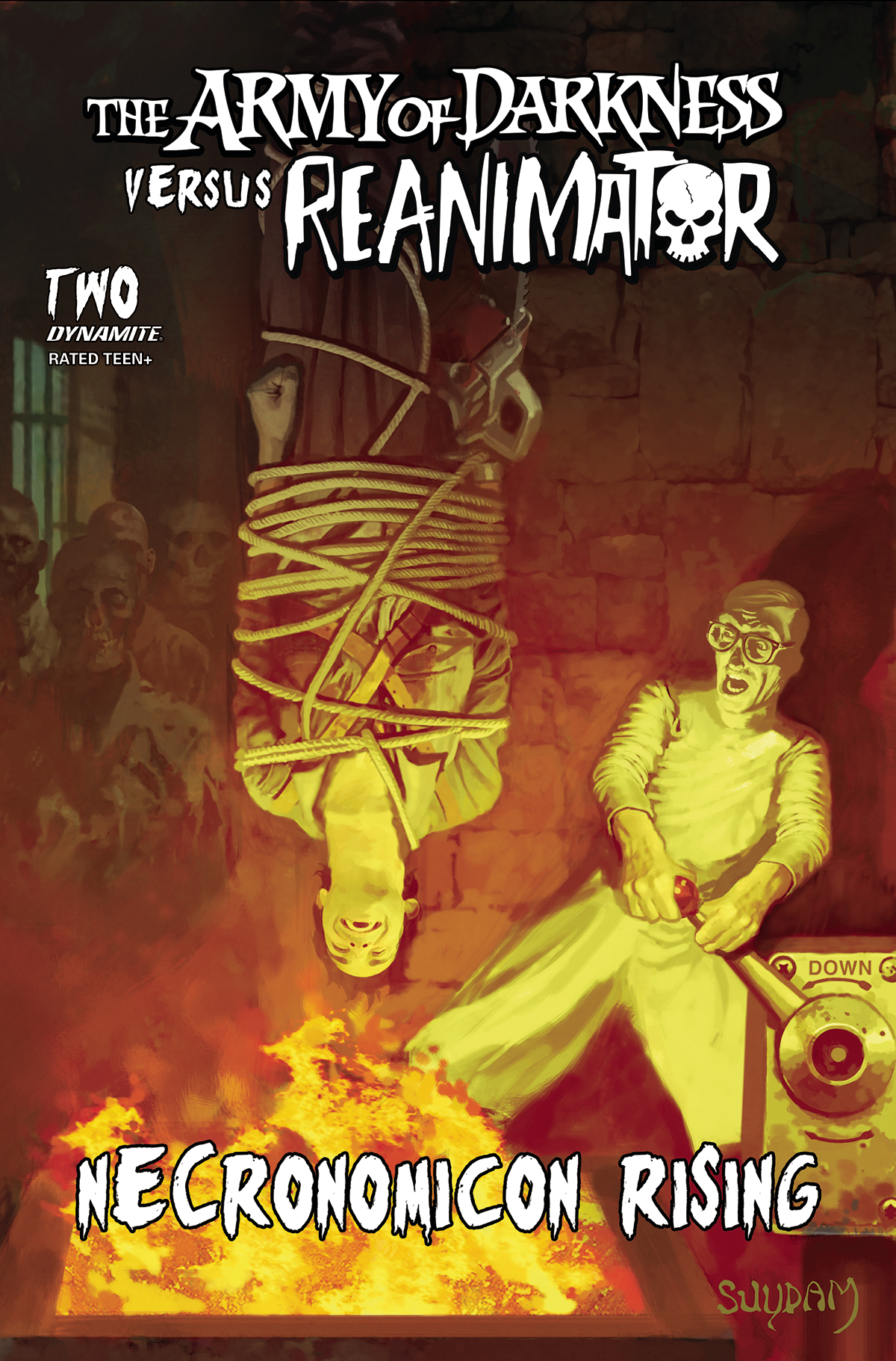 Army of Darkness Vs Reanimator Necronomicon Rising #2 Cover C Suydam