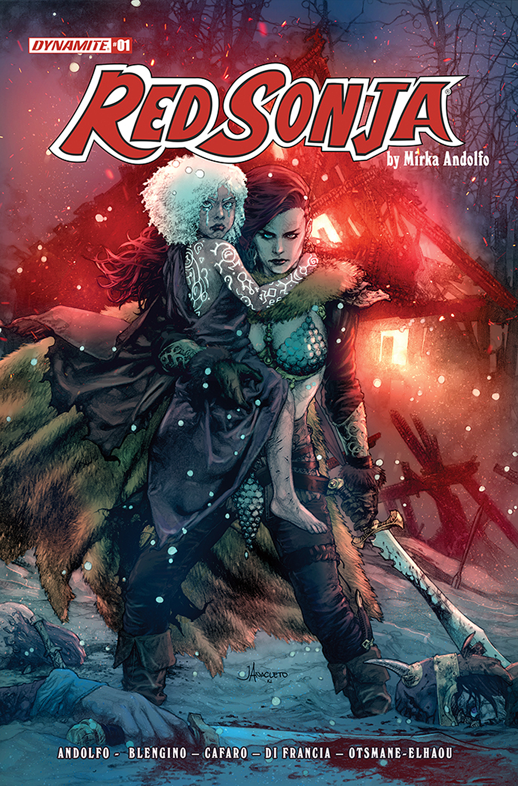 Red Sonja #1 Cover B Anacleto (2021)