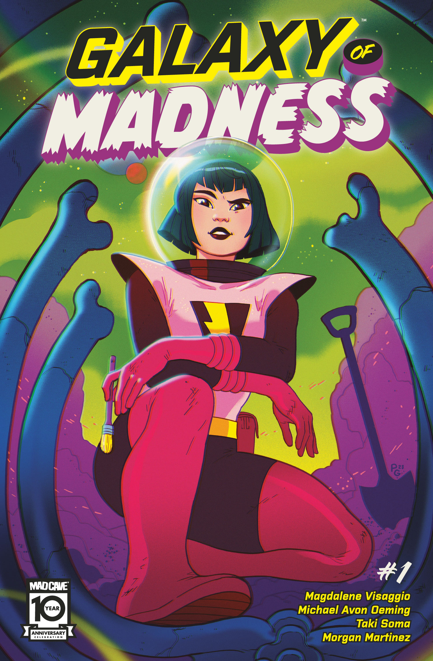 Galaxy of Madness #1&#160;(of 10)&#160;Cover&#160;B Paulina Ganucheau Variant