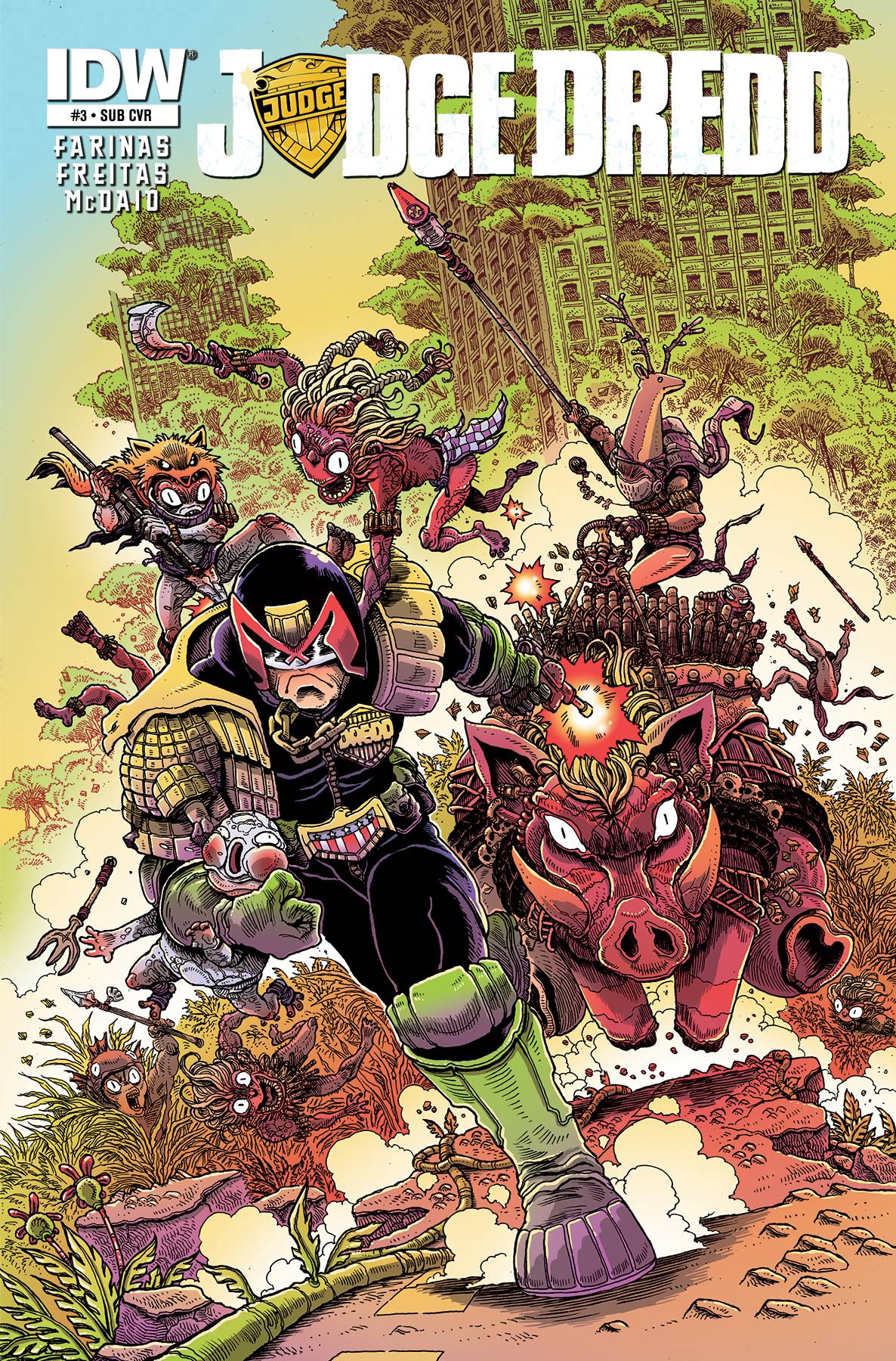 Judge Dredd (Ongoing) #3 Subscription Variant