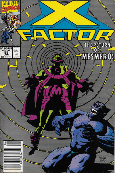 X-Factor #55 [Newsstand]-Very Good (3.5 – 5)