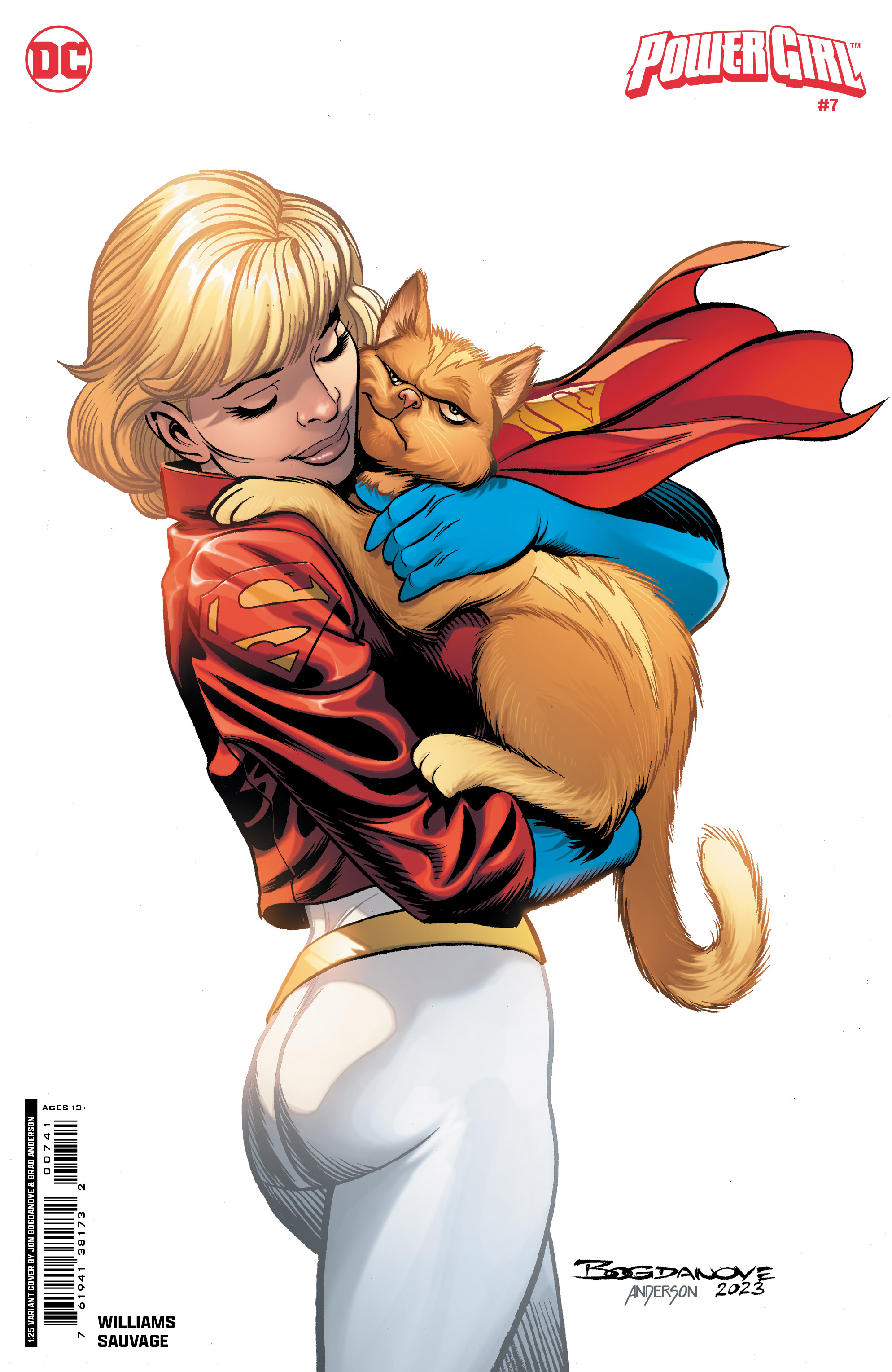 Power Girl #7 Cover E 1 for 25 Incentive Jon Bogdanove Card Stock Variant