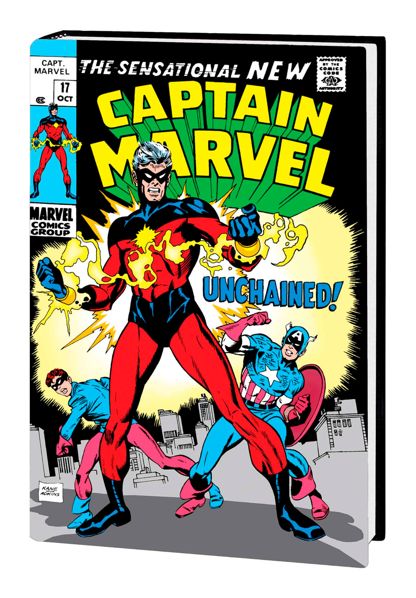 Captain Mar-Vell Omnibus Hardcover Volume 1 Kane Cover