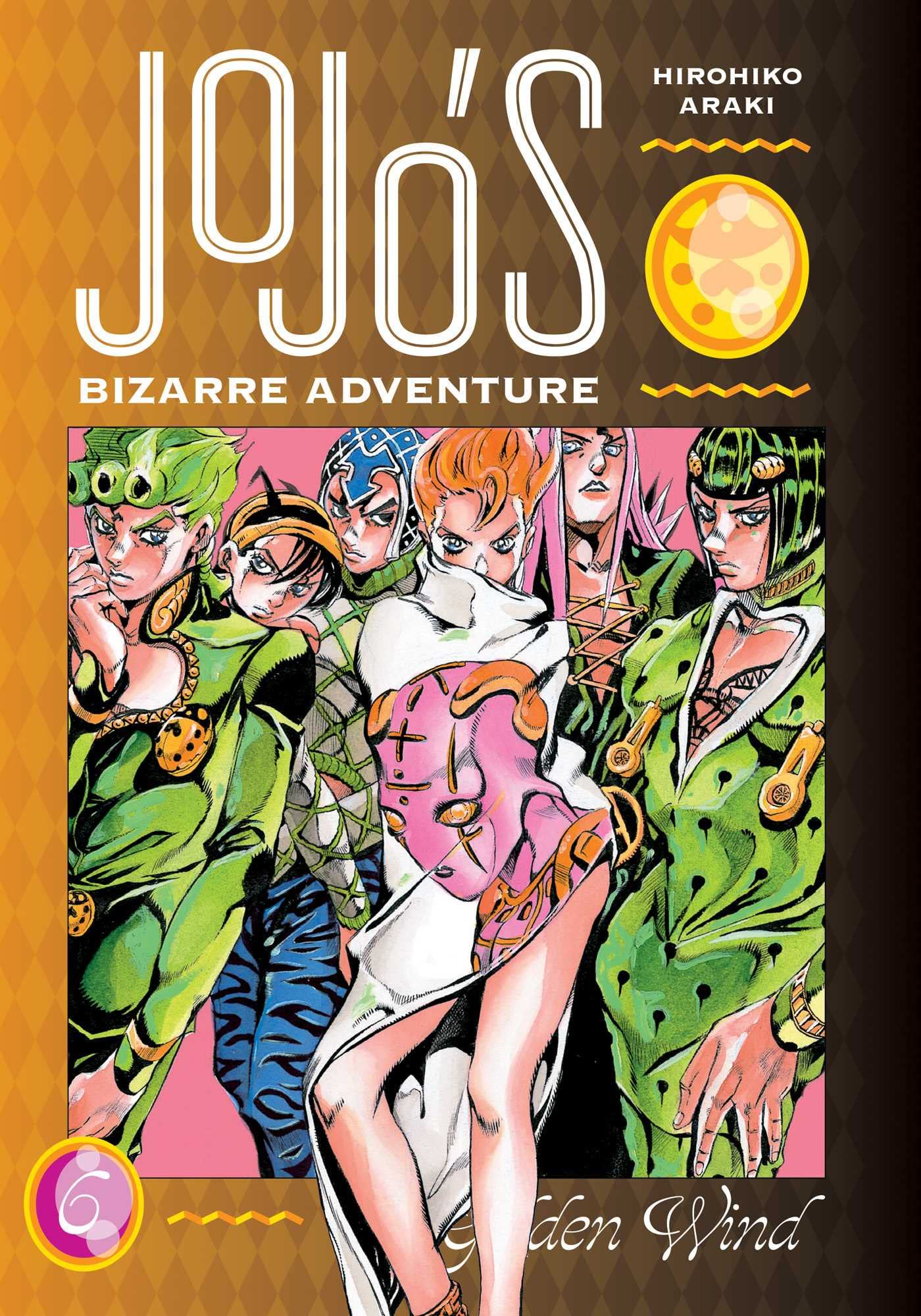 Jojos Bizarre Adventure Part 5 Golden Wind Hardcover Volume 6 (Mature)