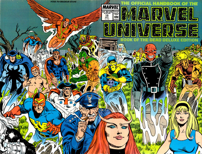 The Official Handbook of The Marvel Universe Deluxe Edition #19