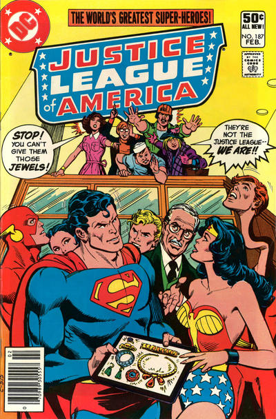 Justice League of America #187 [Newsstand]